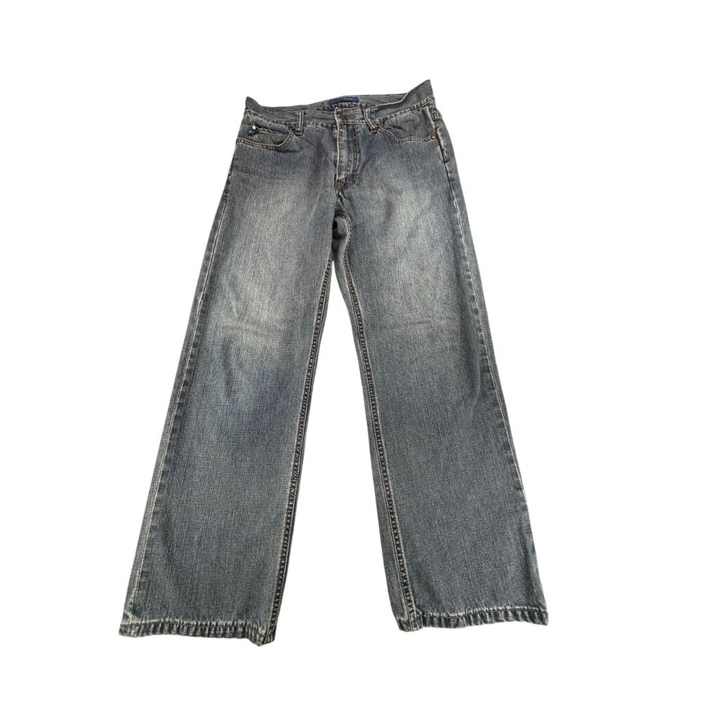 Joseph Abboud Jeans Inc. Mens Blue Jeans 32/30 100% Cotton Straight Leg